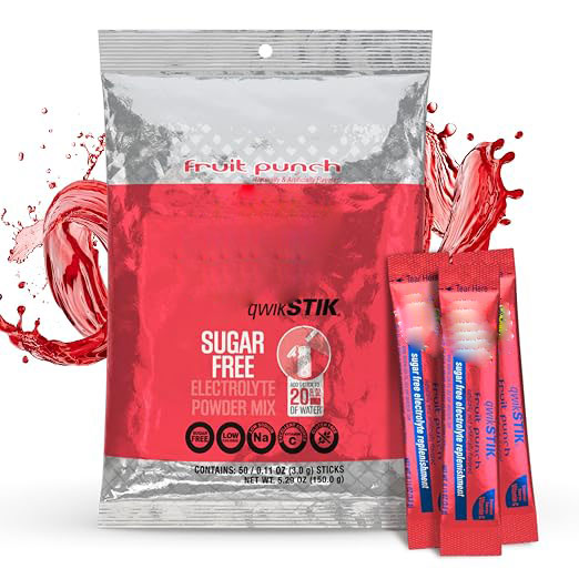 Sugar-Free Fruit-Flavored Electrolyte Powder Sticks – Assorted Flavor Variety Pack
