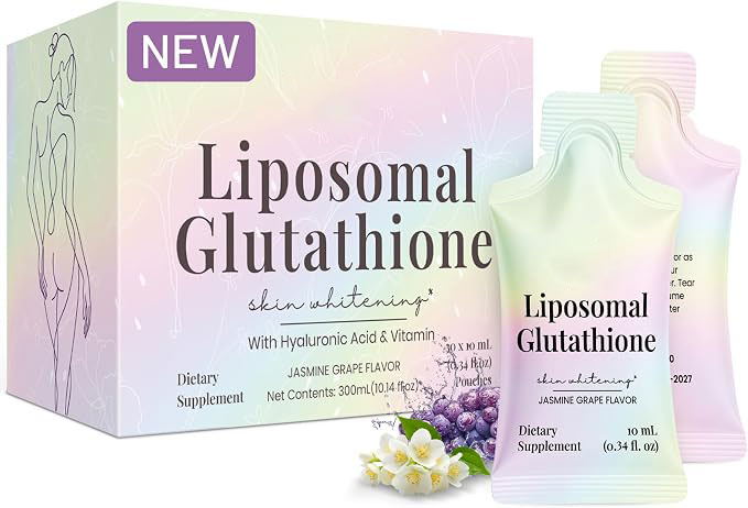 Women’s Collagen & Glutathione Supplement with Hyaluronic Acid and Vitamin C for Brighter-Looking Skin