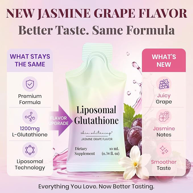 Women’s Collagen & Glutathione Supplement with Hyaluronic Acid and Vitamin C for Brighter-Looking Skin