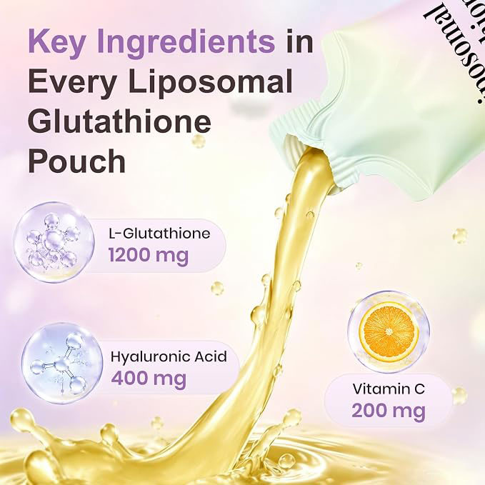 Women’s Collagen & Glutathione Supplement with Hyaluronic Acid and Vitamin C for Brighter-Looking Skin