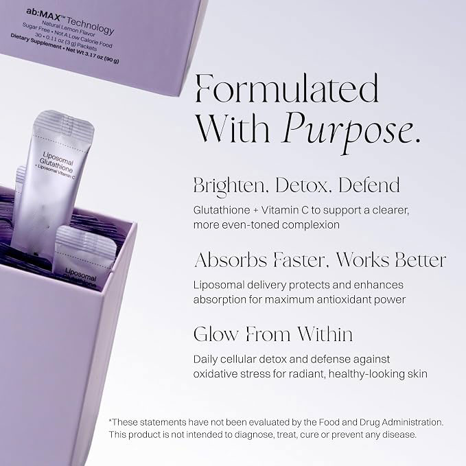 Liposomal Glutathione & Collagen White Powder — Fast-Absorbing Formula