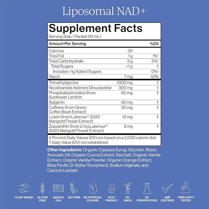 Dual-Action NAD+ Formula for Daily Energy and Immune Support