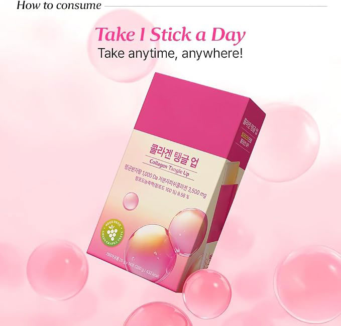 Collagen Jelly Sticks with Vitamin C & Probiotics, Beauty Support Supplement