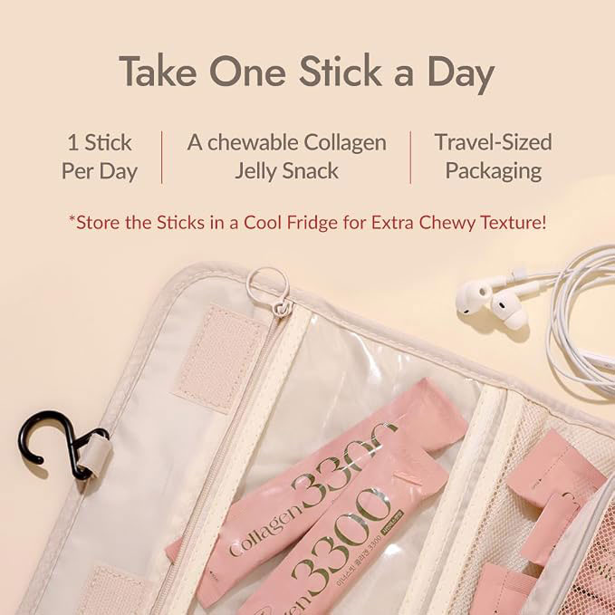 Collagen Jelly Snacks with Vitamin C, Hyaluronic Acid, Biotin & Glutathione | Skin Support