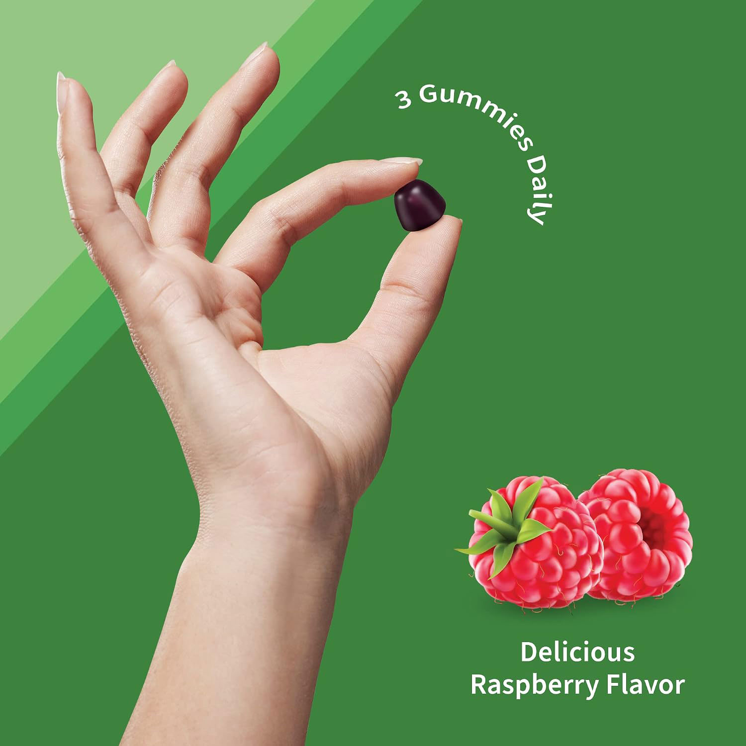 Vitamin Code Calcium & Magnesium Gummies | Bone Support with Prebiotics & Probiotics | No Added Sugar, Non-GMO, Raspberry Flavor