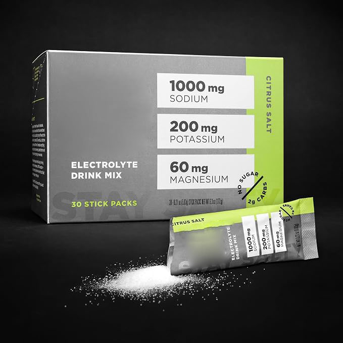 Zero-Sugar Electrolyte Drink Mix | Gluten-Free, Keto, Paleo & Vegan | Daily Hydration Support