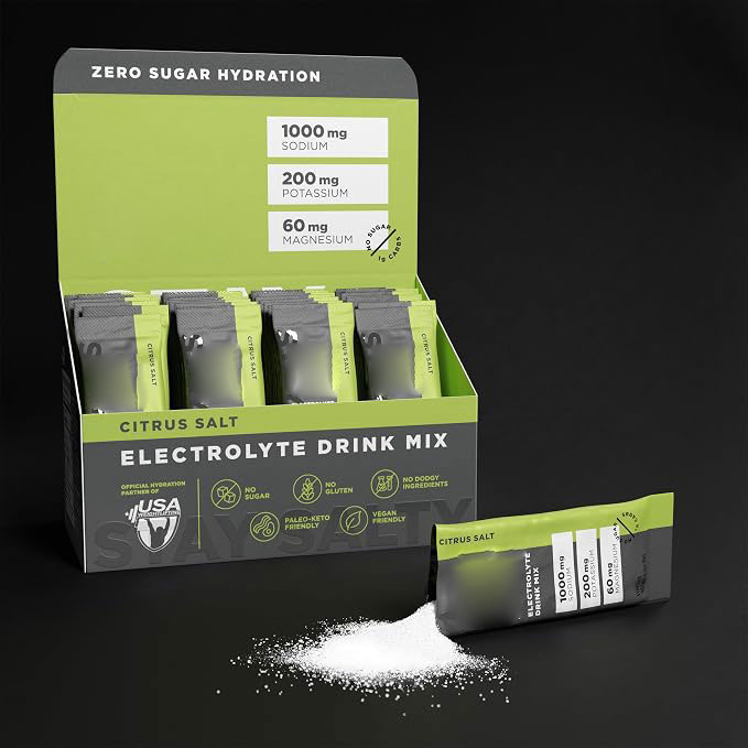 Zero-Sugar Electrolyte Drink Mix | Gluten-Free, Keto, Paleo & Vegan | Daily Hydration Support