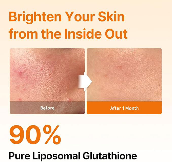 Glow & Defense Duo | Glutathione Sublingual Strips (30 Count) + Ceramide Strips (15 Count) | Fast-Dissolving | Skin Brightening, Hydration & Antioxidant Support