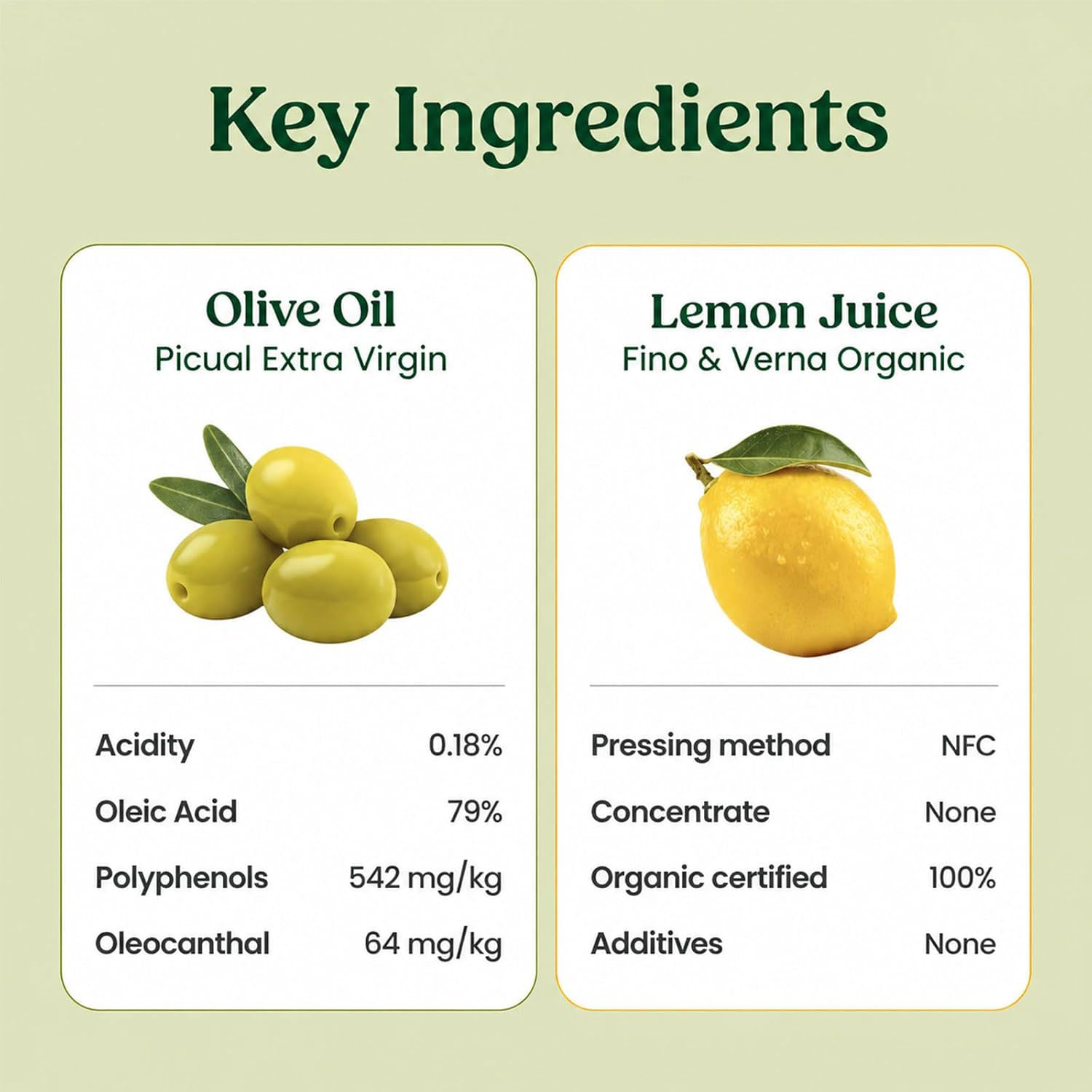 Organic Olive Oil & Lemon Oil Duo | Assorted Flavors | Individually Packaged & Travel-Friendly