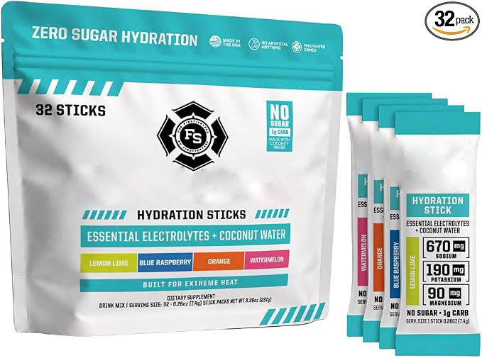 Electrolyte Hydration Stick Pack Variety Set | Individually Wrapped, Portable & Convenient | Hydration Drink Mix for Sports & Everyday Use