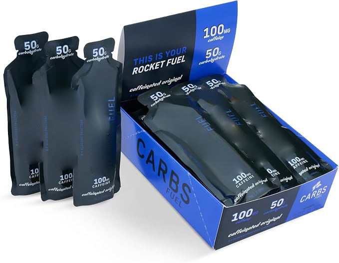 Caffeinated Energy Gel | Vegan, Gluten-Free & Preservative-Free | Sports Fuel for Endurance, Cycling & Running